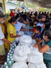 After calamity-Food-water-hygiene supplies given