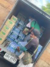 Clean water arriving