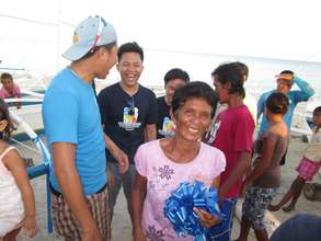 Baliguians built new boats now Christen them