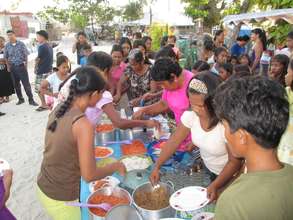 community fiesta meal celebrate new AAI  boats