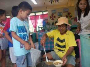 Grandma Serves School Lunch