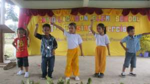 performance at Catig-Lacadon Elementary