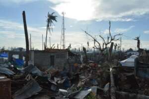Devastation after Haiyan