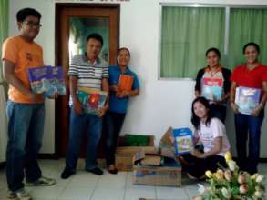 New books at Cuartero High School from AAI