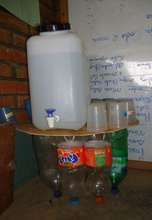 A table for storing drinking water - at no cost