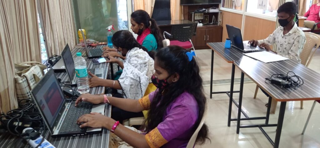 Sudha in her class