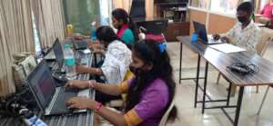 Sudha in her class