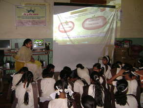 English language training for young girls