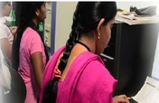 COMPUTER LITERACY CLASS FOR 30  INDIAN GIRLS