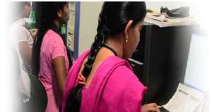 COMPUTER LITERACY CLASS FOR 30  INDIAN GIRLS