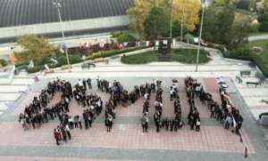 Darussafaka students for the MUN Conference