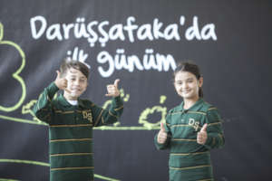 Students of Darussafaka Schools
