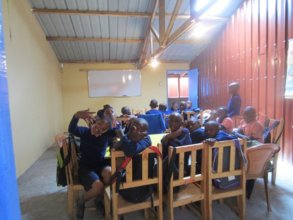 Spacious and bright new classrooms