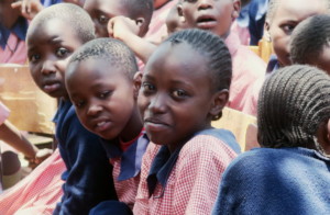 Fountains of Hope Students in assembly pre-COVID