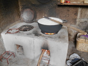 Cooking on the Emelda Stove