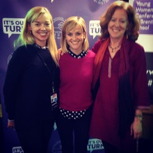 Amie and Bronwyn with Reese Witherspoon