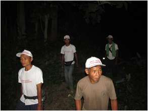 Squads patrolling by night