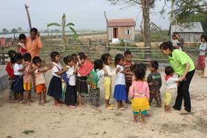 Organizing activities for kindergarten children