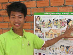 YS volunteer training local youths