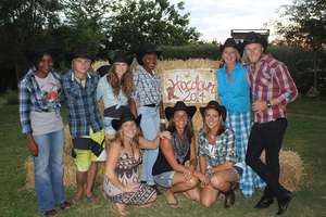 The Happy Africa Foundation staff at the Hoedown