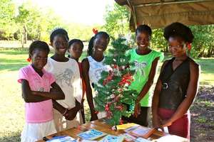 Zambezi Sawmills girls' choir at our carols event