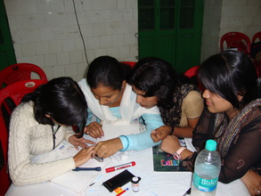 Hands-on educator training on glucometers
