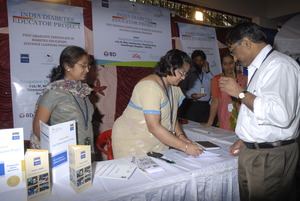 India Diabetes Educator Project Booth