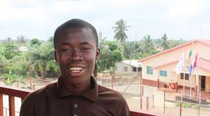 The scholarship has changed Ebenezer's life!