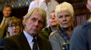 Dame Judi Dench at the House of Commons