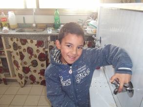 One of 26 kindergartens in Gaza with clean water!