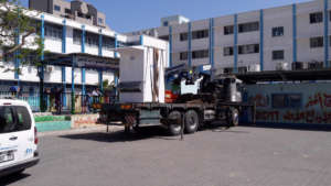 Water purification unit delivered to school!