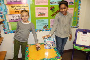 Students try to think globally!