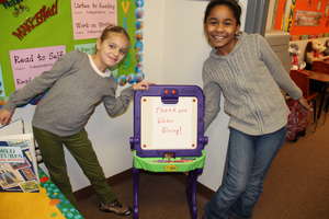 It is nice to say Thank You!