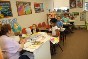 Small group reading activity