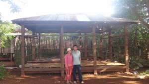 Channry at Community Shop under construction