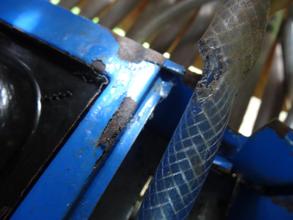 Burned tube of Ms. Nea