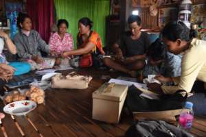 SHG meeting in Saob Kroum Village