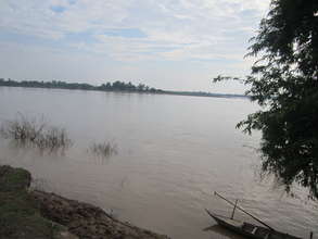 View from the island