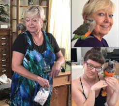 BLAZE, HIS "DOUBLE" & MOM, RACHEL ARE MOVIE STARS!