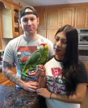 POLO WITH HIS NEW ADOPTED FAMILY - CONGRATULATIONS