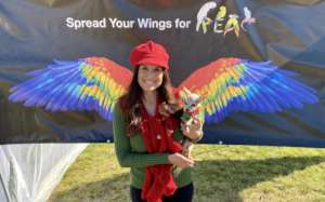 TRACI AND EMEE FROM TRACI'S PAWS SUPPORTING PEAC!