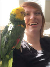 Munchkin meets his new mom for the first time!