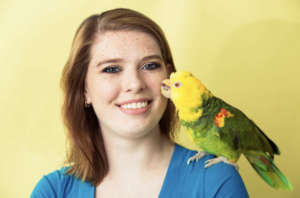 MUNCHKIN AND MELANIE A YEAR AFTER HIS ADOPTION