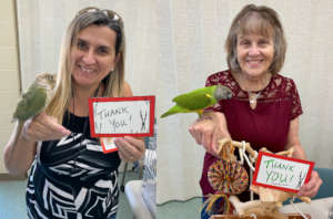 FOSTERS TIKI WITH VAL & MANGO WITH GAIL
