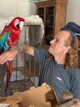 RICO WITH HIS NEW ADOPTED DAD! CONGRATULATIONS!