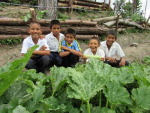 Kids love the garden!