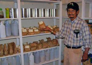 One of the Seed Banks in Honduras.