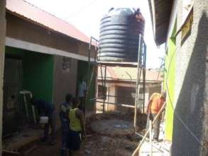Installed water system at GLS