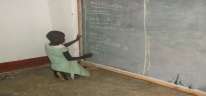 Patience writing on the board
