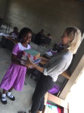 receiving her leaning materials for this term